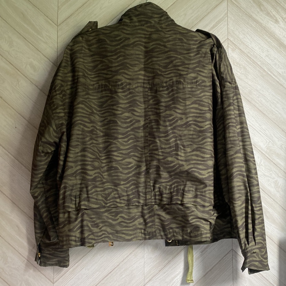 NEW Scotch and Soda green light jacket printed medium M - Picture 9 of 9